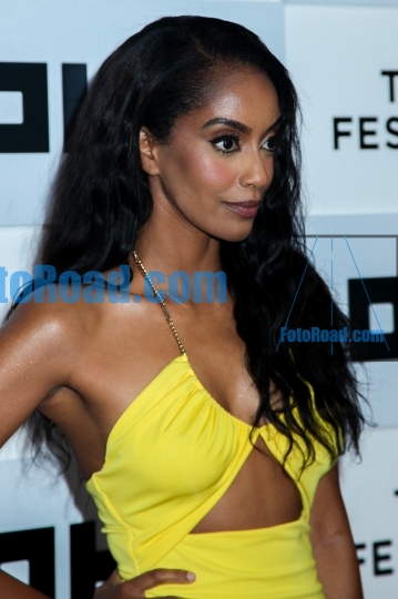 Azie Tesfai attendss at World Premiere 