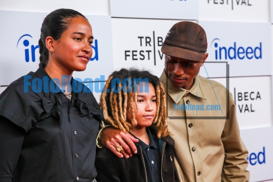 Helen Lasichanh, Rocket Ayer Williams and Pharrell Williams atte