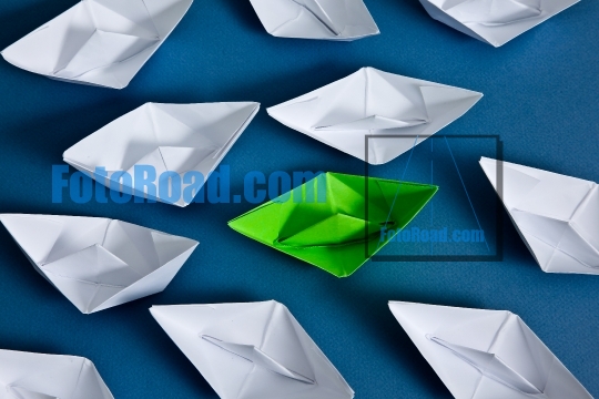 Paper boats 