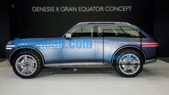 Genesis X Gran Equator Concept  displayed on  NYIAS 2025 at Pres