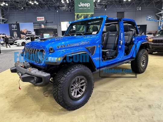 Jeep Wrangler Rubicon  4x4  displayed on NYIAS 2025 at Press Day